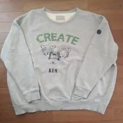 KEM niko and コラボ スウェット ビッグシルエット　L