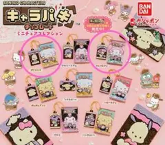 サンリオ キャラパキ ミニチュアコレクション マイメロ ポチャッコ