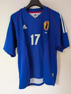 新品未使サイン入‼️2003 コンフェデ 大久保嘉人 日本代表サッカー 背