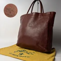 【保存袋付】イルビゾンテ ILBISONTE レザー トートバッグ A4