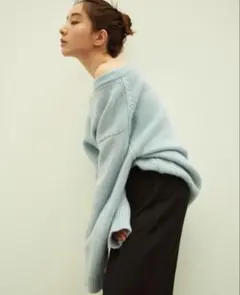 田中みな実THIN FLOWER SQUARE SLEEVE KNIT TOPS 2026年最新】CLANE × Minami Tanaka THIN FLOWER SQUARE SLEEVE KNIT