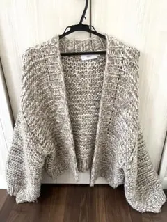 マウジー AZUL by moussy 重厚感ある厚みカーディガン