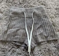 juemi リブニット ショートパンツ ダークグレー - メルカリ
