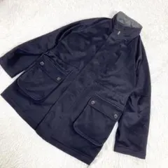 ミラショーンスポーツ　コート　アウター　ジップアップ　ブラック