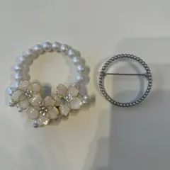 ブローチ　コサージュ