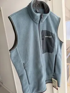 mont-bell モンベル クリマプラス100 ジップベスト フリース