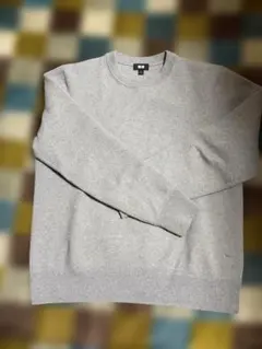 UNIQLO グレー クルーネックセーター S