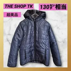 【美品】タケオキクチ　裏フリース付きジャケット ネイビー　130 卒園　卒業