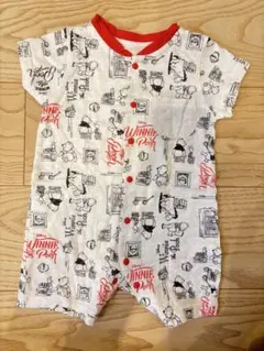 Disney baby プーさん ロンパース 60-70cm