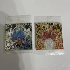 ドラゴンボール　超戦士シールウエハース超　ゴジータ　UGR極　UR極　セット