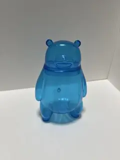 くまモン　青透明　ブルークリア　ソフビ　インディーズソフビ