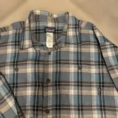 Patagonia チェック柄 長袖シャツ M
