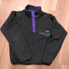 パタゴニア　スナップT　モスグリーン　Sサイズ　USA製　90年代