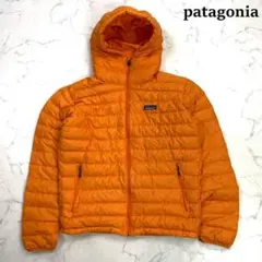 希少カラー★ パタゴニア ダウンセーターフーディ オレンジ S　D868
