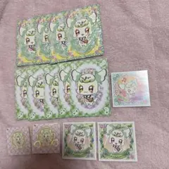 キミとアイドルプリキュア♪ キラキラトレーディングカード　9枚　ステッカー　5枚