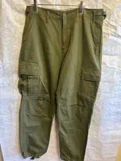 KOOKY'N オリーブグリーン カーゴパンツ