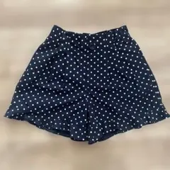 キッズ ショートパンツ 水玉 130 女の子