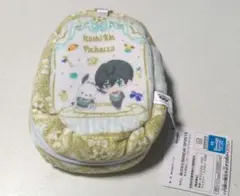 ブルーロックサンリオ 糸師凛ポチャッコ ぬいぐるみキャリーポーチ ぬい活