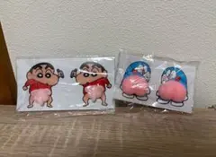 クレヨンしんちゃん・ドラえもん プニプニシール 4枚セット