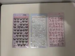 サンリオ　正規品　ボンボンドロップシールミニ　クロミ、マイメロ、シナモン