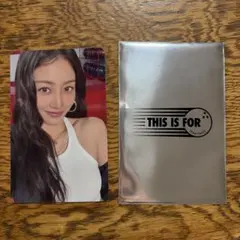 TWICE THIS IS FOR 追加公演　トレカ　ジヒョ