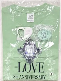 =LOVE イコラブ 8周年ツアー プレチケ グッズ セット 広島 山梨 公演