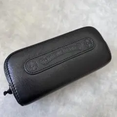 CHROME HEARTS レザー メガネケース ダガーファスナー - メルカリ