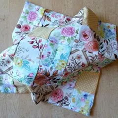 93. ハンドメイド＊マルチカバー パッチワーク - メルカリ