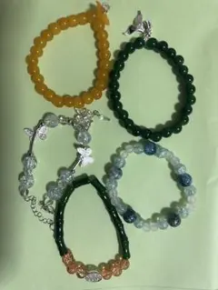 天然石ブレスレット 5点セット パワーストーン まとめ売り