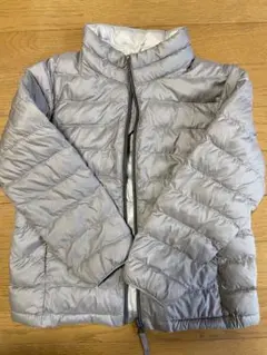 UNIQLO ダウンコート 120cm シルバー