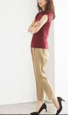 ストレートパンツ カジュアルパンツ