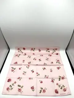 BERBERRY バーバリー スカーフ ハンカチ 花 フラワー ピンク