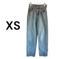 【即日発送】 GRL レディースストレートデニム ジーンズ XS ライトブルー