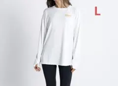 roxy レディース　ラッシュガード　長袖　白　　L