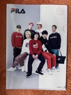 FILA BE:FIRST クリアファイル RYUHEI