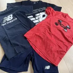 New Balance & Under Armour Tシャツセット