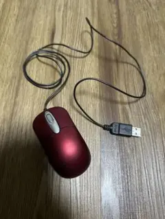 赤色 USBマウス MS-35BMRD 本体
