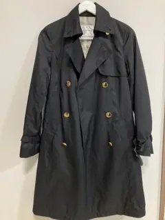 GLACIER ブラック トレンチコート M