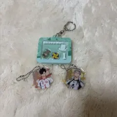 及川徹 黒尾鉄朗　木兎光太郎　アクリルキーホルダー 3個セット