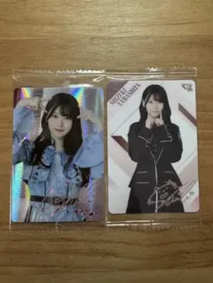 櫻坂46 ローソン チョコクランチ カード　山下瞳月　レア、ノーマル2種
