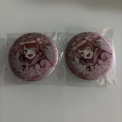 カラフルピーチ のあ ピクニック 缶バッジ　２つセット