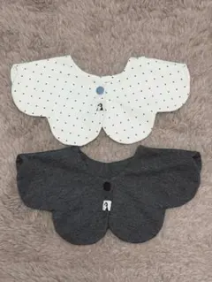 【美品】Konny ローリングスタイ 2枚セット 水玉柄 無地