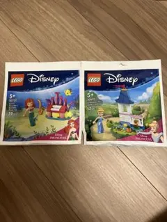 未開封　レゴ　ディズニープリンセス　シンデレラ　30695 アリエル　30720