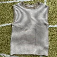 リブニット ノースリーブのサムネイル