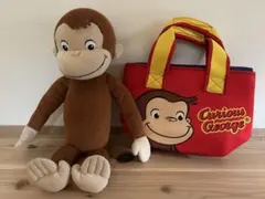 おさるのジョージ Curious George ぬいぐるみと保冷バッグセット
