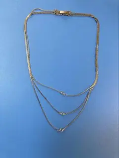 3連 ネックレス