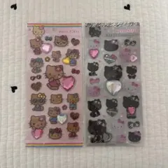 キティ キラキララインストーンシール