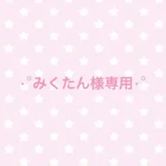 みくたん様専用