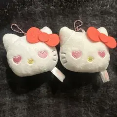 ハローキティ マスコットキーホルダー 2個セット