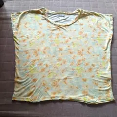 Ehyphen world gallery 花柄半袖カットソーＴシャツのサムネイル
